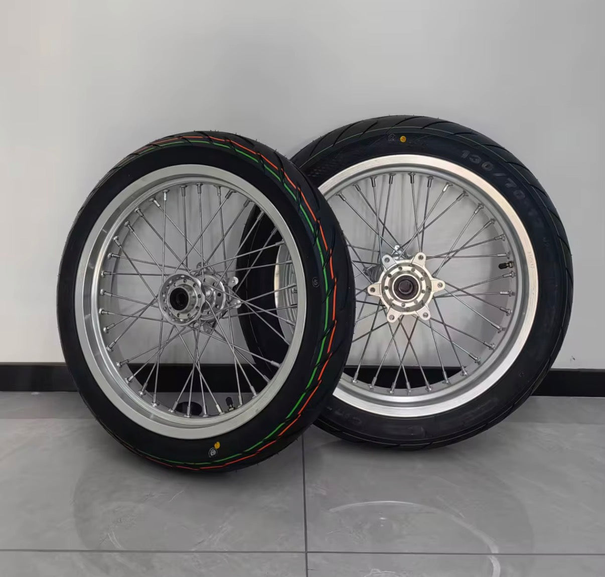 Ultra bee supermoto wheel set