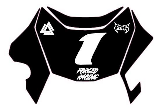 PRE DESIGNED Surron Ultra Bee Front Plate Decal