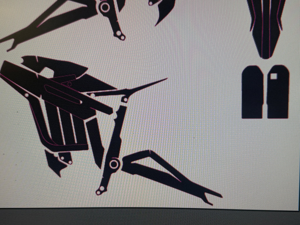 Talaria Sting mx3/mx4 full graphic kit