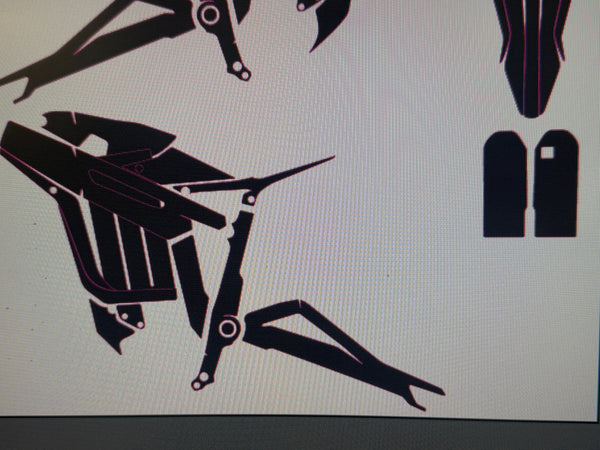 Talaria Sting mx3/mx4 full graphic kit