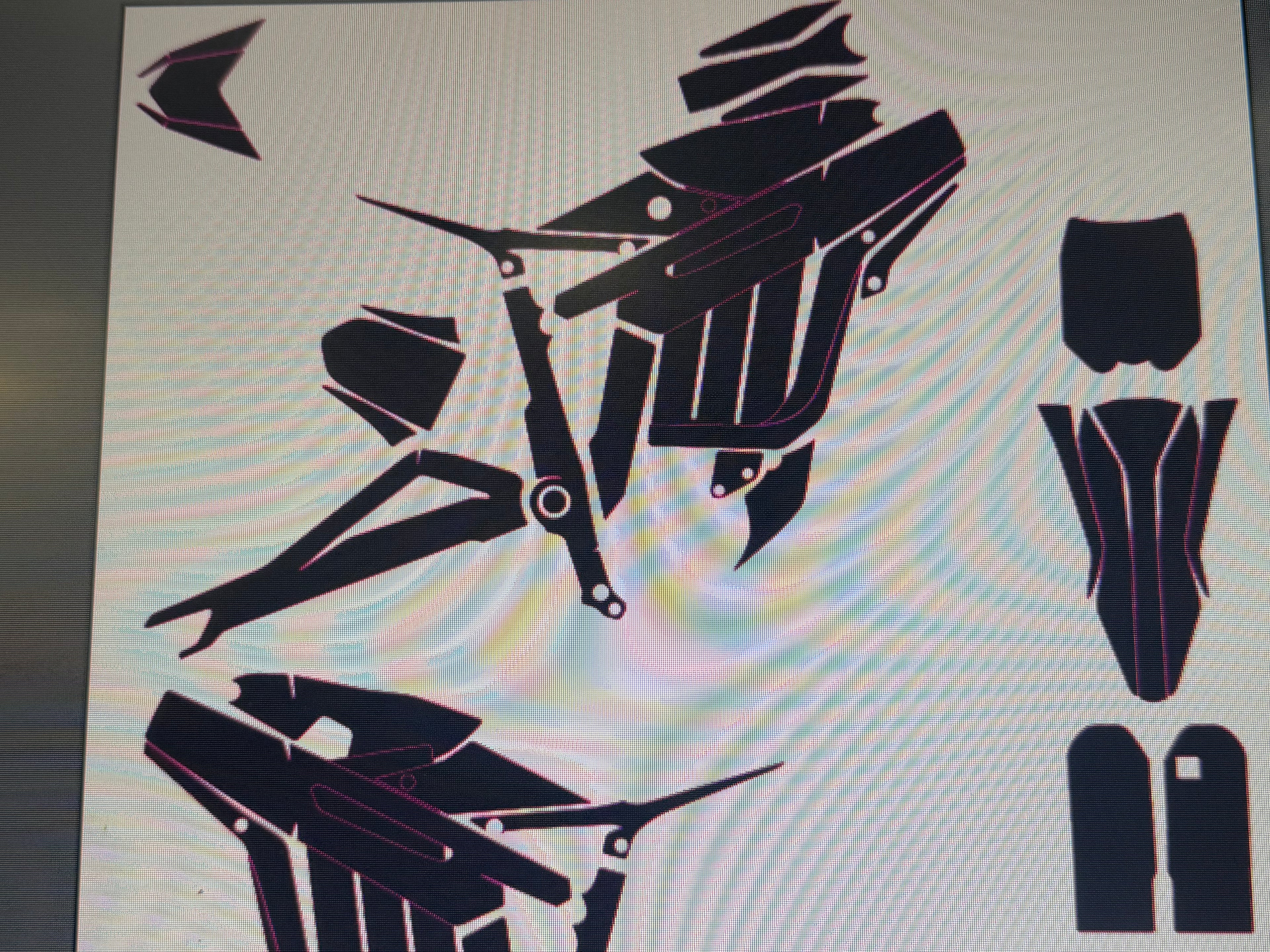 Talaria Sting mx3/mx4 full graphic kit