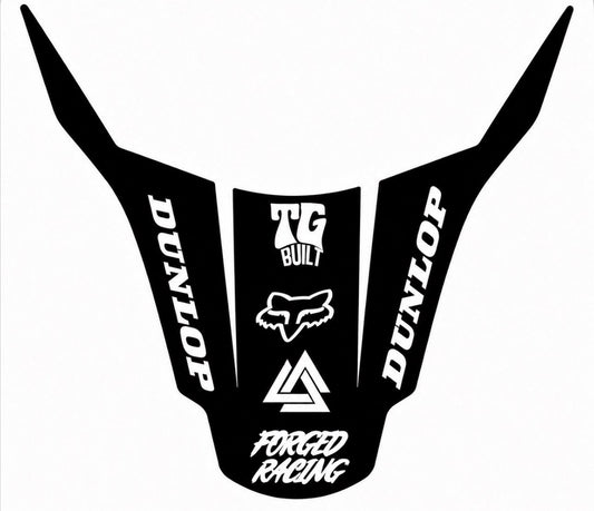 PRE DESIGNED LBX REAR FENDER DECAL