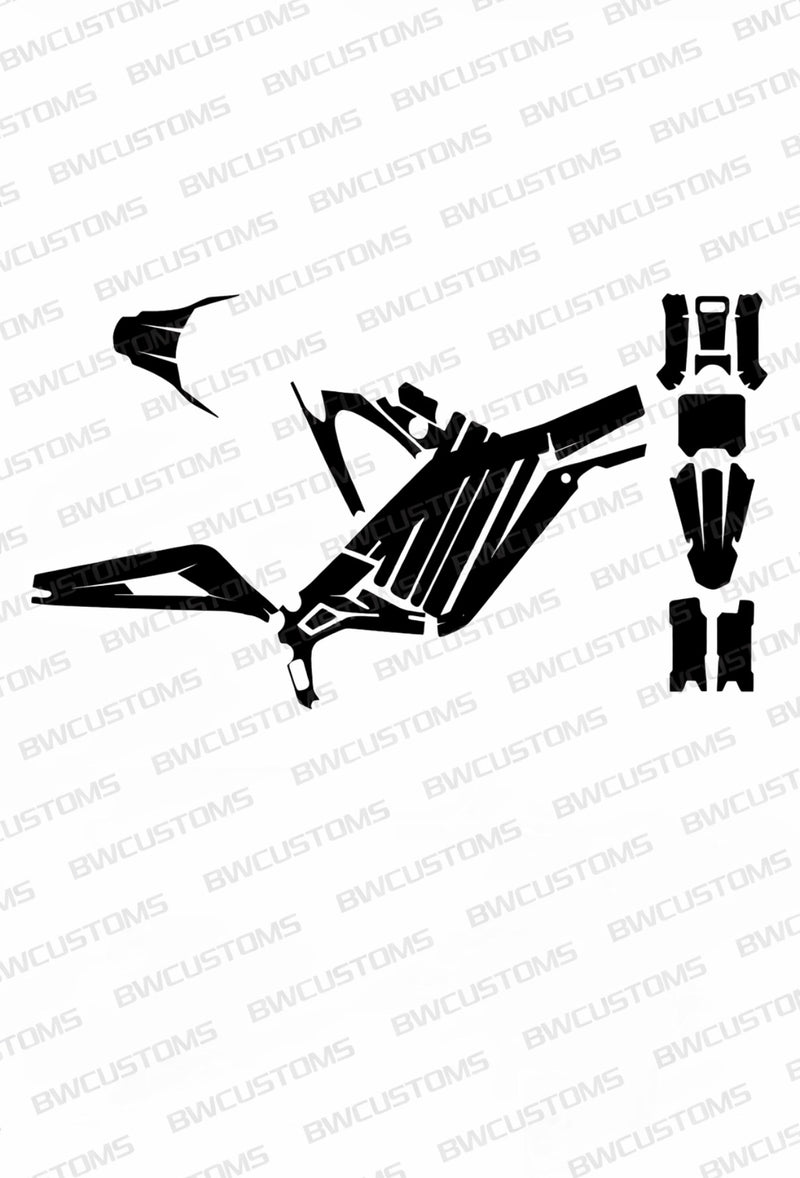 Surron LBX full graphic kit