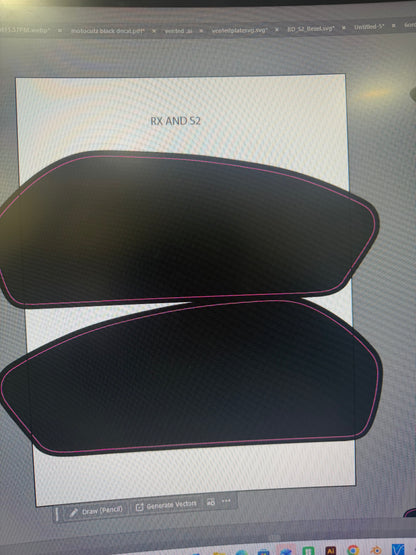 Super 73 RX/S2 battery decal