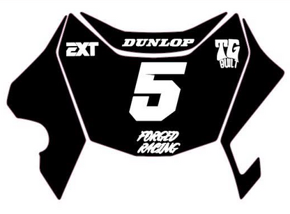 PRE DESIGNED Surron Ultra Bee Front Plate Decal