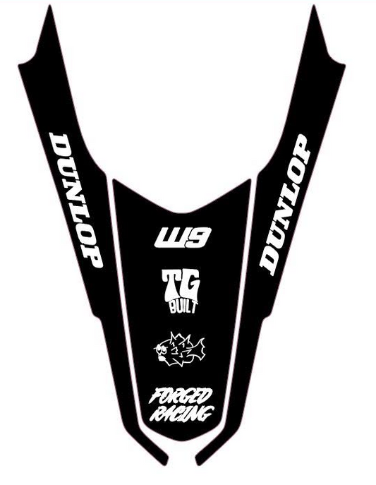 PRE DESIGNED Surron Ultra Bee Rear Fender Decals