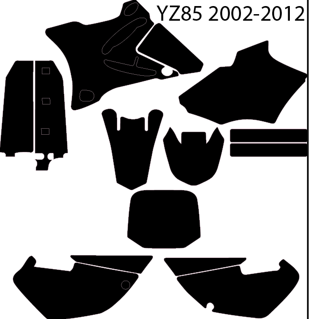YZ85 Full Decal Kit (2002-2012)