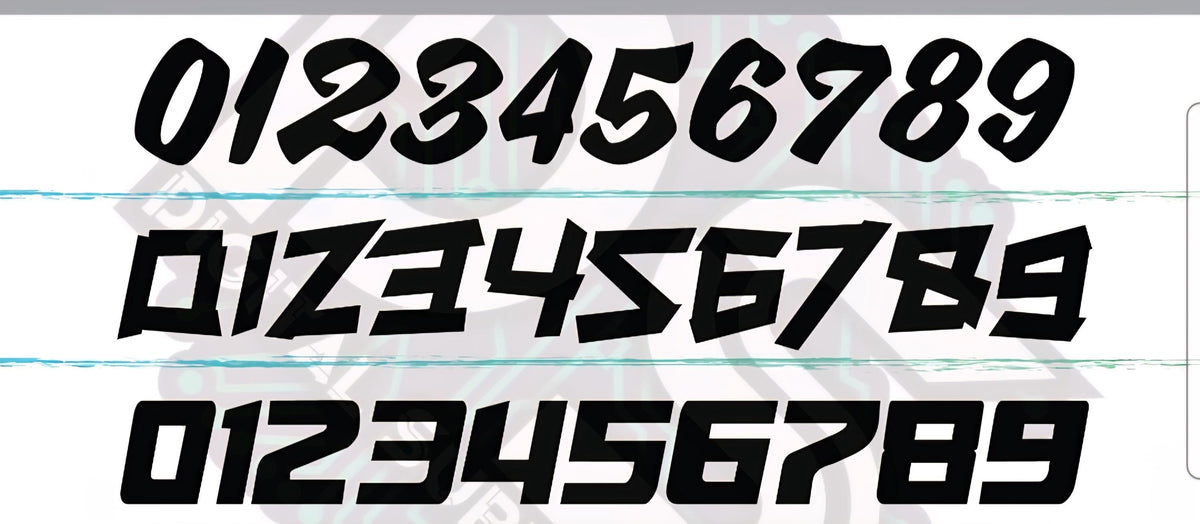 CUSTOM ODI DECAL