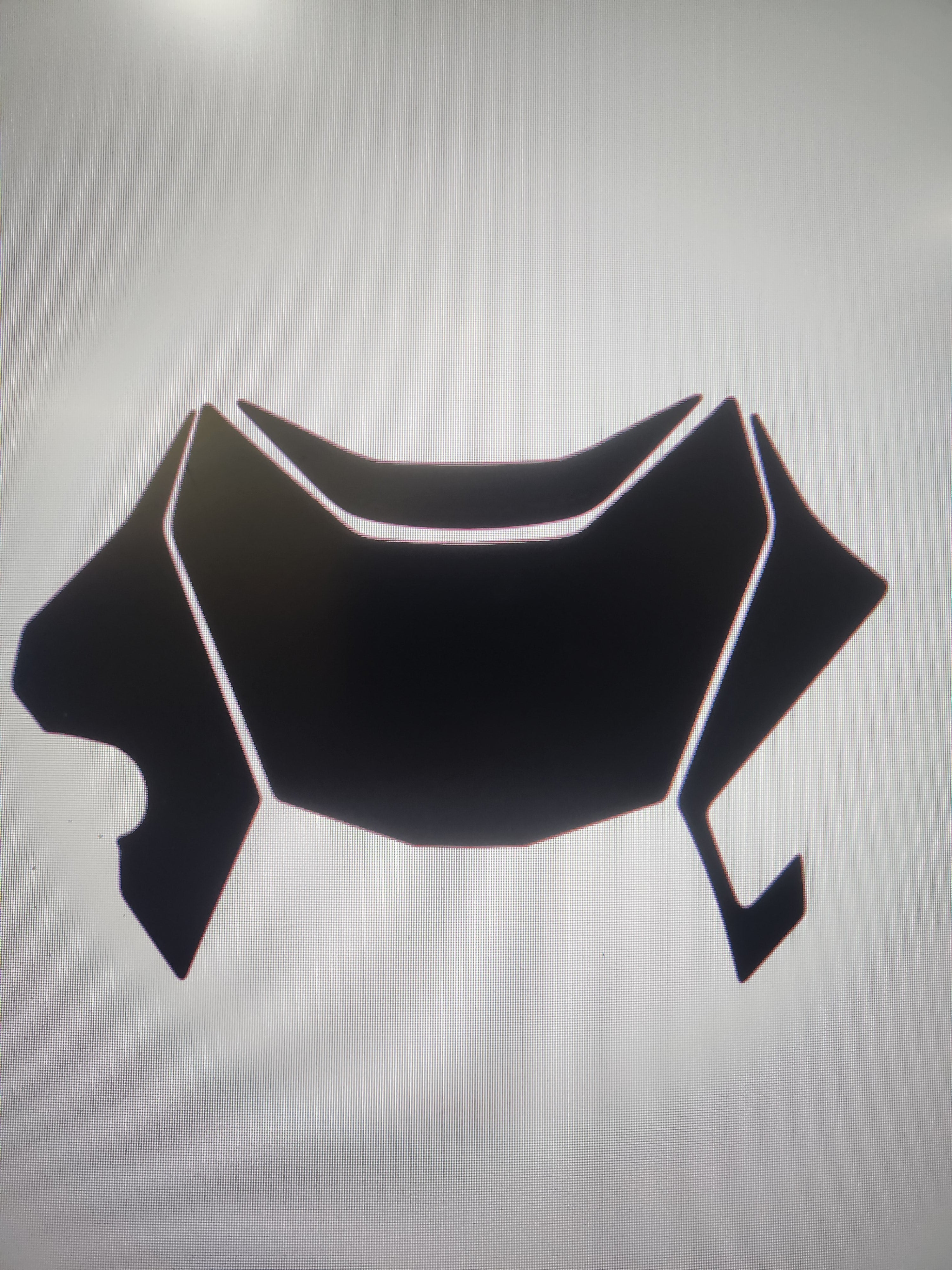 Surron Ultra bee front plate decal