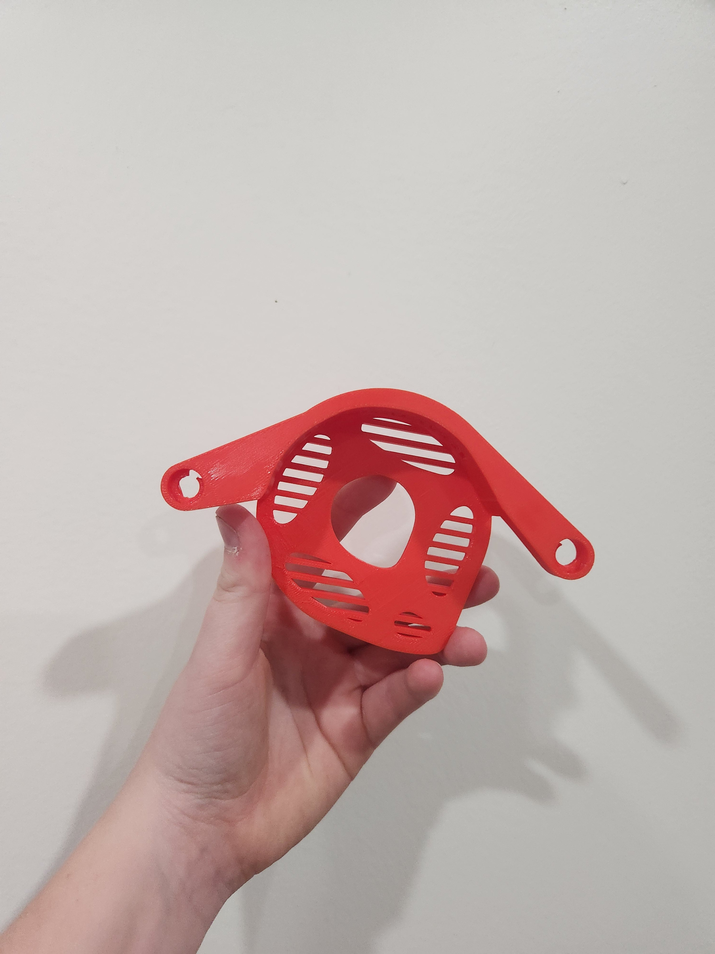 Vented E-moto motor covers